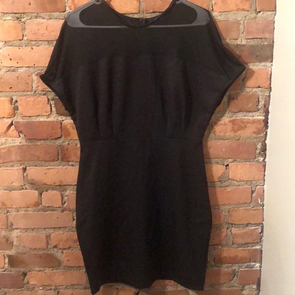 Missguided Black Cocktail Dress